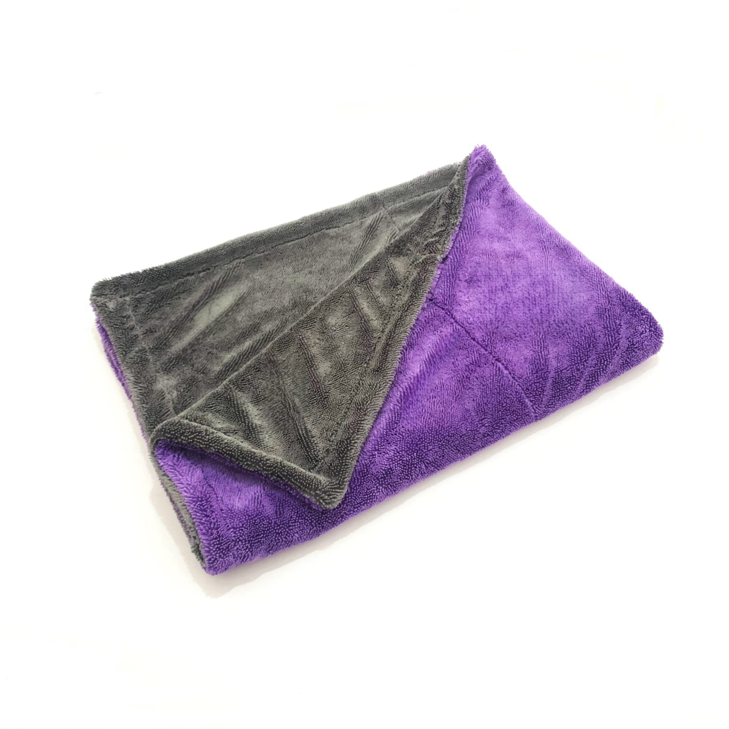 Double Color Twisted Loop Microfiber Towel-DTTL6090